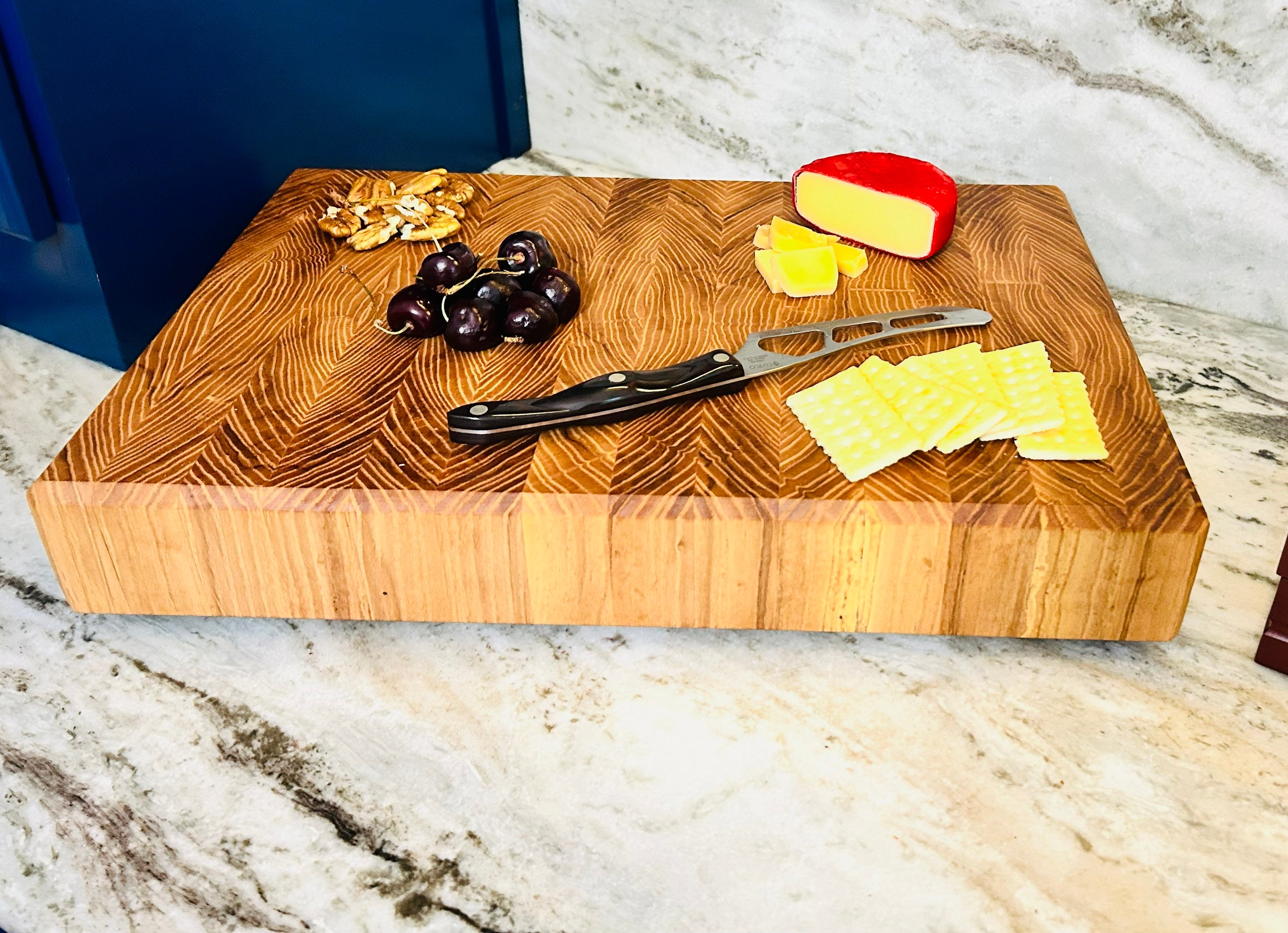 B to the 5th power (Book-ended Big Bad Butcher Block)