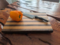 Walnut and Cumaru Cutting Board 9 3/8" X 15" x 1 1/4"